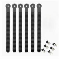 6PCS Adjustable Length Roller Skate Replacement Straps Skate Shoe Tight Strap  Inline Skating juoda