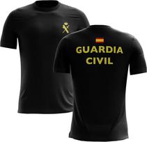 Ispanija Guardia Civil Espanola Marškinėliai 100% Medvilnė Apvalia Kaklo Iškirpte Vasariniai Trumpomis Rankovėmis Atsitiktiniai Vyriški Marškinėliai XS black