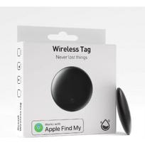 GPS Tag Air Tracker Smart Bluetooth Tracker Keys Finder Item Locator SmartTag Phone Finder for Apple Find My (Only iOS) IOS 1PCS white
