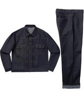 Laugher [Set][Non-Fade] Cowboy Denim Setup - Deep Blue Deep Blue / Deep Blue / L