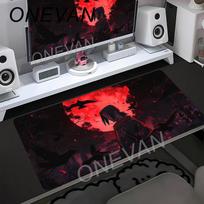 Japonija Šaunus Anime Pelės Padas Nešiojamasis Kompiuteris Raudonas Mėnulis Žaidimų Klaviatūros Kilimėlis XL N-narutoS Pelės Padas PC I-itachi Žaidėjas U-uchiha Spintelės Stalo Kilimėlis 30cmx60cm white