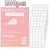 Pimple Acne Patch Set Invisible Clear Hydrocolloid Blemish Stickers 200/400/800pcs for Sensitive Skin Care A2 white