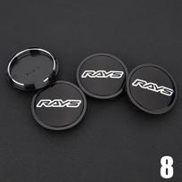 4 vnt. JDM sportinio ratlankio dangtelis VOLK 65 mm išorinis skersmuo ir 60 mm fiksatorius RAYS ratlankio dangteliai NGHXR ratlankio centriniai dangteliai Automobilio dangalas Stebulės dangtelis Juodas ir Sidabrinis ir Raudonas