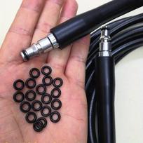 High Pressure Water Gun Cleaning Outlet O-ring Rubber Ring Black Car Wash Machine Accessories Car Beauty Water Gun Accessories Other brown