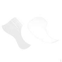 2 X Self Acoustic Guitar Pickguard Pick Guard Scratch Plate PVC white