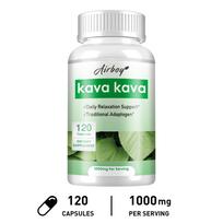 Airboy - Kava Kava 1000mg Maisto papildo kapsulės - Nuotaikos sveikata 120*1