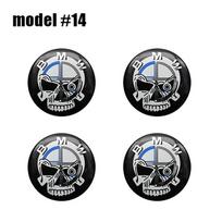 4 vnt. 56mm 60mm 65mm Automobilio stiliaus ratlankio centrinės dalies dangtelio emblemos lipdukai BMW G20 G32 G11 X3 X5 X4 X6 X7 G30 G12 F40 F30 X1 4Pcs 60mm