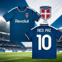 26-27 Sezono Como Futbolo Marškinėliai, Nico Paz #10 Marškinėliai T-shirt, Vyriški Vasaros Kvėpuojantys Greitai Džiūstantys Palaidinukai M