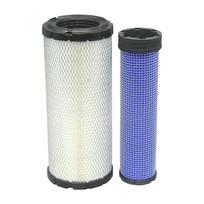 P827653 P829332 Air Filter Kit fit for Bobcat 6666375 6666376 for Kubota 59800-26110 3A111-19130 Kubota Tractor Excavator Skid Air Filters 7 1SET