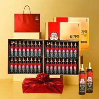 Cheong Kwan Jang 6-Year-Old Red Ginseng Extract Hwalgi-ryeok 16-Set 320ml Gift Set (Wrapping Cloth Included) 1 pcs 320ml 32 pcs
