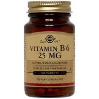 Solgar Vitamin B6 25mg Tablets 1 pcs (100 tablets)