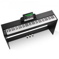 Skaitmeninis pianinas, 88 visiškai svareliuotos klavišai, 131.7x32x78.5 cm, juoda ir balta, elektrinis