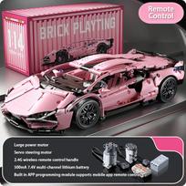 1314 vnt. Techninis 1:14 lenktynių sportinio automobilio modelio konstravimo kaladėlės MOC miesto transporto priemonė superautomobilis suaugusiųjų žaislas berniukui vaikams dovana With Box