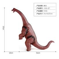 Minkštas Klijais Užpildytas Medvilne Dinozauras Tiranozauras Modelis Žaislas, Didelis Dinozauro Žaislas Berniukui Kalėdinė Dovana gray