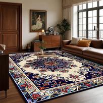 Persiški prabangūs dideli svetainės kilimai Bohemiška dekoracija Namų sofos zona Lengvai valomas kilimas Miegamojo prieškambaris Neslystanti grindų danga 120*160cm