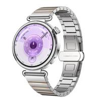 18 mm nerūdijančio plieno apyrankė Huawei Watch GT6-5-4 41 mm metalinė moteriška aukštos klasės apyrankė Huawei Watch 5/GT5Pro 42 mm Xiaomi S4 41 mm Huawei GT5 Pro 42mm gray