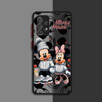 Disney Pelėdos Mikio telefono dėklas, skirtas Samsung A12 A13 A14 A15 A22 A23 A32 A52 A72 4G 5G A25 A33 A34 A35 A53 A54 A55 A73 5G A24 4G for Galaxy A53 5G