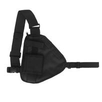 Chest Rig Bag Walkie-talkie Chest Bags Search Rescue Radio Station Front Pack 1 black
