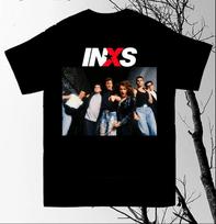 Inxs Grupės Roko Muzikos Trumpomis Rankovėmis Unisex Marškinėliai Visų Dydžių S-2345XL CS0170 Unisex Marškinėliai XXXL white