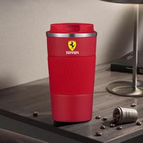 F1 Ferrari automobilio emblema Nerūdijančio plieno termosinis puodelis Kavos vandens puodelis Ferrari Roma 488 Portofino F8 Roma Spider SF90 Superfast raudona