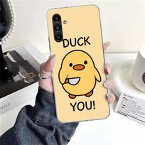 Juokingas mielas geltonas ančiukas Jūs telefono dėklas, skirtas Samsung Galaxy A13 A14 A15 A16 A17 A53 A54 A55 A56 A57 A33 A34 A35 A36 A37 A23 A24 A25 Samsung A35