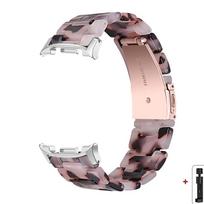 Spalvingas dervos dirželis, skirtas Samsung Galaxy Watch 8 40mm 44mm 8 Classic 46mm išmaniajam laikrodžiui, pakeičiama juosta Galaxy Watch Ultra2025 Galaxy 7 Ultra 47MM gray