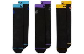 Nike x Space Jam Knee High Socks All Unisex Black Couple's DA5043-010 M black