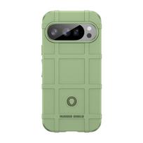 Shockproof Protective Case for Google Pixel 10 9 Pro XL 8 7 6 5 4 3 Rugged Shield Durable Phone Case for Pixel 9A 8A Anti-Slip Google Pixel 3a XL žalia