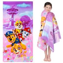 Paplūdimio rankšluostis Vaikų sprogimas, Dvipusis spausdintas paplūdimio pledas, Vandens sugeriantis greitai džiūstantis vaikų animacinis Microfiber 60*120cm purple
