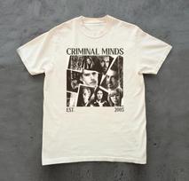 Criminal Minds Comfort Colors Tshirt Vintage Retro Tee Summer Unisexs And Unisexs Loose And Breathable Tshirt Top M gray