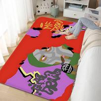 MF DOOM RAPPER Door Mat Nordic Style Bedroom Living Room Doormat Home Balcony Anti-Slip Alfombra 40cm x 60cm black