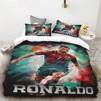 Football Star C Ronaldo Duvet Cover Bedding Set 3d Bedding Digital Printing Bed Linen Queen Size Bedding Set Fashion Design 135x200cm