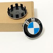 4 vnt. BMW ratlankių centriniai dangteliai 68 mm 56 mm Mėlynas baltas dangtelis BMW E46 E90 E30 F10 F30 X5 X3 E39 F25 E60 E91 E87 M Automobilio priedai 1 beige