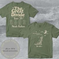 Noah Kahan Orbiter Howling Pup Great Divide 2026 Šiaurės Amerikos turas L gray