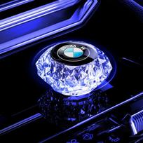 Car Mini USB LED Ambient Light Decorative Atmosphere Lamps Rhythm light For BMW M Performance F30 E90 E46 F10 E60 G30 F20 X5 mkdf86 blue