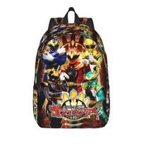 Madingas Super Sentai Kuprinė geriausia dovana Mochilas Nešiojama mokyklinė tvirta peties Kuprinė (as the picture,18 inches)
