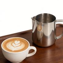 Anti-Drip Spout Latte Art Pitcher 304 Stainless Steel Milk Steaming Pitcher  For Hot Chocolate sidabras