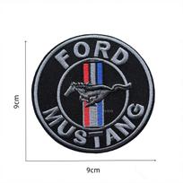 Siuvinėjamos aplikacijos Punk Rock drabužių ženkleliai Lipdukai Kuprinės lipdukai Ford Mustang Shelby Fiesta Edge Mondeo Kuga F150 Hot melt adhesive