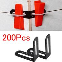 5-200Pcs Professional Tile Angle Leveler Leveling Wall Tile System Tile Height Adjuster Leveling Auxiliary Installation Tool 50PCS