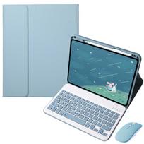 Dėklas su klaviatūra ir pele, skirtas Honor Pad X8a, 11 colių, su vietos rašikliui, planšetės klaviatūros dangtelis, Funda Russian white