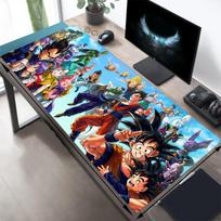 1pc Dragon Ball Heroes Game Mouse Pad Large Desk Mat Keyboard Ergonomic Office Rubber PC Non-slip Anti-fray Home Y8277 30cmx80cm(11.8x31.5inch) blue