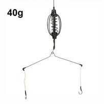 Spring Loaded Carp Fishing Feeder Bait Cage 1Pc Plug Play Easy Operate Accessory for All Level Anglers Fishing Trips 40g
