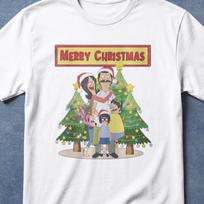Bob's Burgers Merry Christmas Shirt, Cake Shirt, Bob Burgers Shirt, Bob Belcher Shirt, Cartoon Inspired Shirt, Funny Bob Belcher Tee, Bobs 150 beige