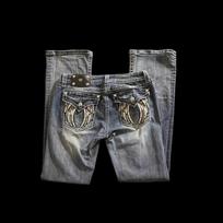 Y2K Angelų Sparnų Siuvinėti Elastingi Džinsai Moterims Žemas Liemuo Slim Fit Tiesios Kojos 2026 Large gray