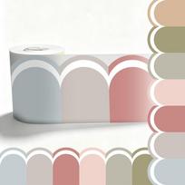 Multicolor Blackboard Border Stickers 10 Meter Wall Decorative Border Sticker  for Students 4