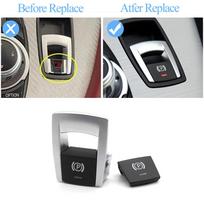 Car Parking Hand Brake Switch Button Cover Handbrake Knob Cap For BMW Z4 E89 2009-2015 61319184269 gray
