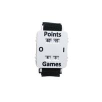 Portable Tennis Score Counter Trackers Wristband for Player and Coaches with Manual Point and Game Tracking on Courts balta