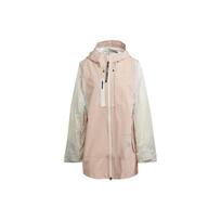 Adidas Wander Adidas TERREX Wander Windbreaker Jackets Women's Gray Pink Hooded Moderate (Unisex) Windbreaker Jackets HR7144 XL white