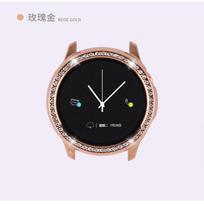 Dėklas, skirtas Samsung Galaxy Watch 4 Classic 42mm 46mm buferis Ekrano apsauga, skirta Galaxy Watch 4 40mm 44mm Priedai active 2 44mm rožinio aukso spalvos