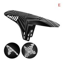 1pcs MTB Mountain Road Bicycle Fender Bike Front Rear Mudguard Cycling Rainplate 26.5cm PP5 Material Bicycle Style  E